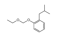 1-(ethoxymethoxy)-2-isobutylbenzene结构式