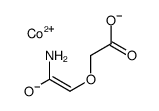 [(2-amino-2-oxoethoxy)acetato(2-)]cobalt Structure