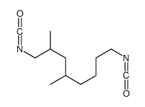 2,4-dimethyloctane-1,8-diyl diisocyanate结构式