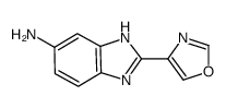 1H-Benzimidazol-5-amine,2-(4-oxazolyl)-(9CI)结构式