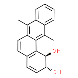 7,12-dimethylbenz(a)anthracene-1,2-dihydrodiol Structure