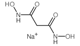 N,N-dihydroxypropanediamide Structure