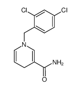 1-(2,4-dichlorobenzyl)-1,4-dihydronicotinamide结构式