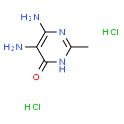 4(1H)-Pyrimidinone,5,6-diamino-2-methyl-,dihydrochloride(9CI) picture