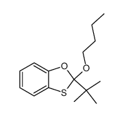 2-butoxy-2-tert-butyl-benzo[1,3]oxathiole Structure
