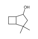 4,4-dimethylbicyclo[3.2.0]heptan-2-ol结构式