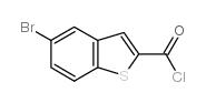 5-溴-1-苯并噻吩-2-羰酰氯结构式