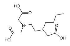 N-[2-(bis-carboxymethyl-amino)-ethyl]-N-butyl-glycine Structure