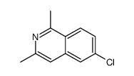 6-chloro-1,3-dimethylisoquinoline Structure