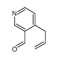 3-Pyridinecarboxaldehyde, 4-(2-propenyl)- (9CI) Structure