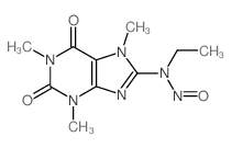 N-ethyl-N-(1,3,7-trimethyl-2,6-dioxo-purin-8-yl)nitrous amide picture