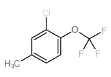 2-Chloro-4-methyl-1-(trifluoromethoxy)benzene Structure