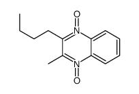 2-butyl-3-methyl-4-oxidoquinoxalin-1-ium 1-oxide Structure