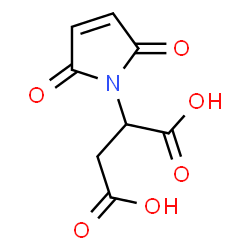 Butanedioic acid, (2,5-dihydro-2,5-dioxo-1H-pyrrol-1-yl)- (9CI) Structure