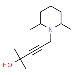 3-Pentyn-2-ol,5-(2,6-dimethyl-1-piperidinyl)-2-methyl-(9CI) picture
