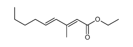 ethyl 3-methylnona-2,4-dienoate结构式