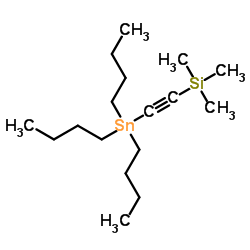 Tributyl(trimethylsilylethynyl)tin Structure