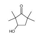 2,2,5,5-tetramethyl-3-hydroxycyclopentanone结构式