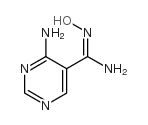 5-Pyrimidinecarboximidamide,4-amino-N-hydroxy-结构式