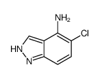 5-chloro-1H-indazol-4-amine structure