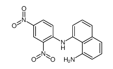 1-N-(2,4-dinitrophenyl)naphthalene-1,8-diamine结构式