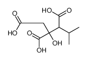 2-isopropyl dihydrogen citrate Structure
