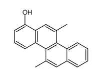 5,11-dimethylchrysen-1-ol结构式