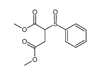 dimethyl 2-(phenylsulfinyl)succinate结构式