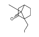 (1R,4S)-4-(iodomethyl)-7,7-dimethylbicyclo[2.2.1]heptan-3-one Structure