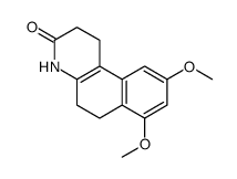 7,9-dimethoxy-2,4,5,6-tetrahydro-1H-benzo[f]quinolin-3-one Structure