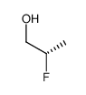 (2S)-2-fluoropropan-1-ol结构式