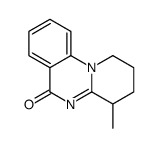 4-methyl-1,2,3,4-tetrahydropyrido[1,2-a]quinazolin-6-one结构式