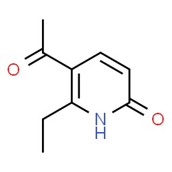 2(1H)-Pyridinone, 5-acetyl-6-ethyl- (9CI)结构式