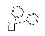 2,2-diphenyloxetane Structure