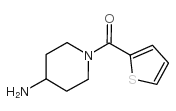 1-(2-噻吩羰基)哌啶-4-胺盐酸盐结构式