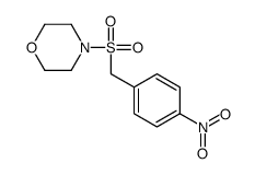 4-[(4-Nitro Phenyl) Methyl sulfonyl] morpholine结构式
