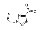 5-nitro-2-prop-2-enyltetrazole Structure