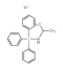triphenyl-(propan-2-ylamino)phosphanium Structure