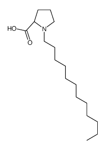 (2S)-1-dodecylpyrrolidine-2-carboxylic acid结构式