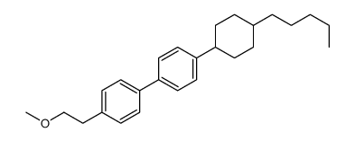 1-(2-methoxyethyl)-4-[4-(4-pentylcyclohexyl)phenyl]benzene Structure
