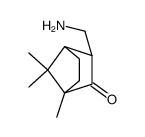3-aminomethyl-1,7,7-trimethyl-norbornan-2-one结构式
