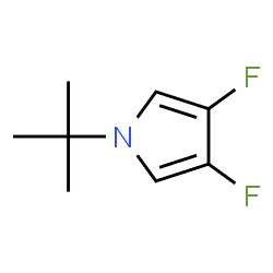 1H-Pyrrole,1-(1,1-dimethylethyl)-3,4-difluoro-(9CI) picture
