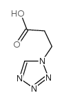 3-(tetrazol-1-yl)propanoic acid structure
