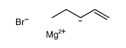 Magnesium, bromo-2-pentenyl Structure