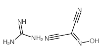 guanidine; 2-hydroxyiminopropanedinitrile Structure