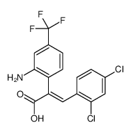 2-[2-amino-4-(trifluoromethyl)phenyl]-3-(2,4-dichlorophenyl)acrylic acid picture