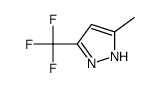 3-三氟甲基-5-甲基吡唑结构式