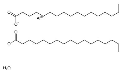 bis(heptadecanoato-O)hydroxyaluminium结构式