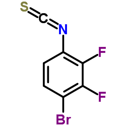 4-Bromo-2,3-difluorophenylisothiocyanate结构式