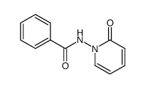 1-benzoylamino-1H-pyridin-2-one结构式